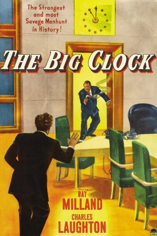The Big Clock Poster