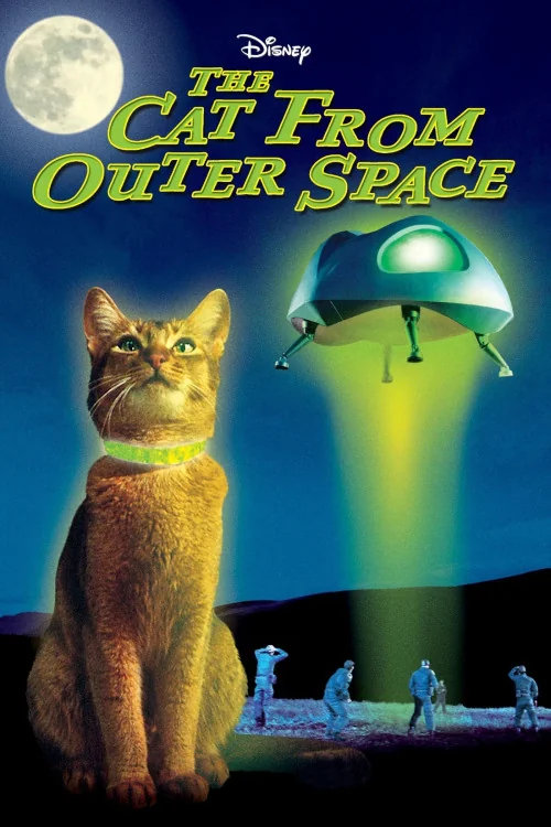 The Cat from Outer Space Poster