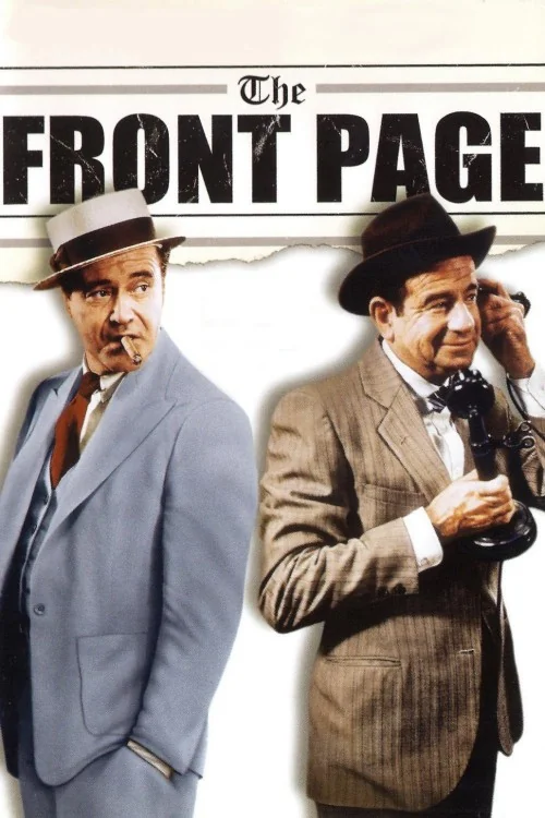The Front Page Poster