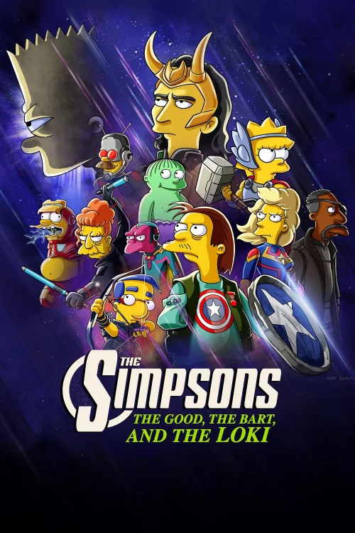The Good, the Bart, and the Loki Poster