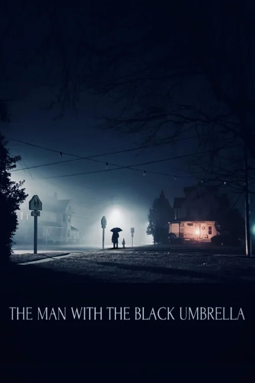 The Man with the Black Umbrella Poster