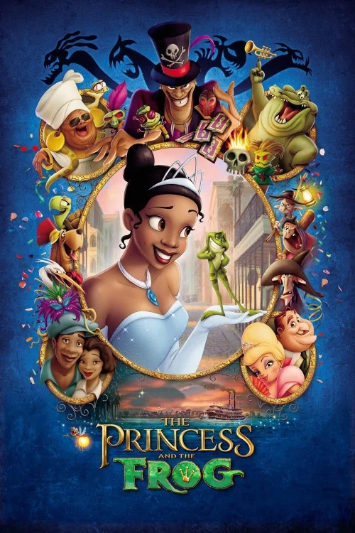 The Princess and the Frog Poster