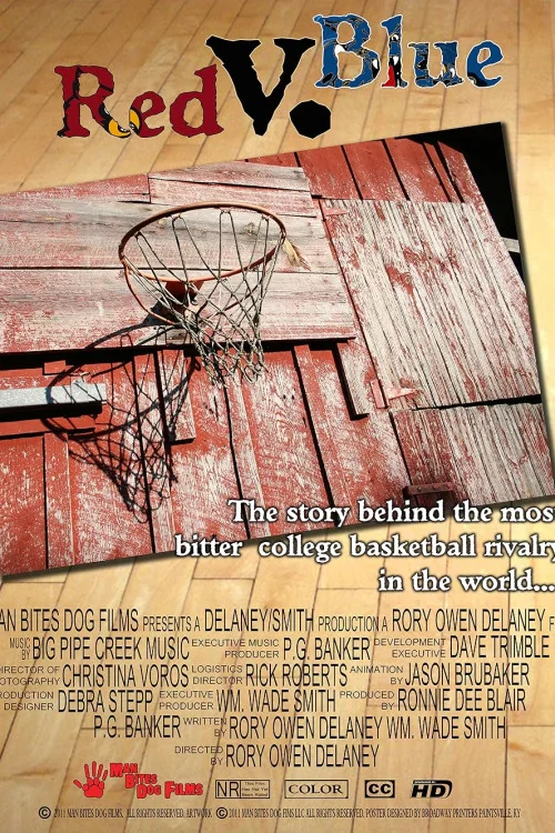 The Rivalry: Red v Blue Poster