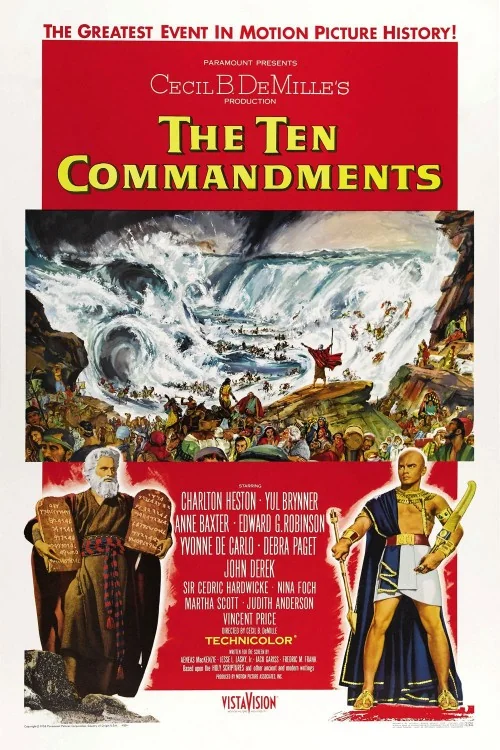 The Ten Commandments Poster