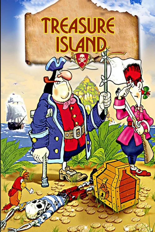 Treasure Island. Captain Flint's Map Poster