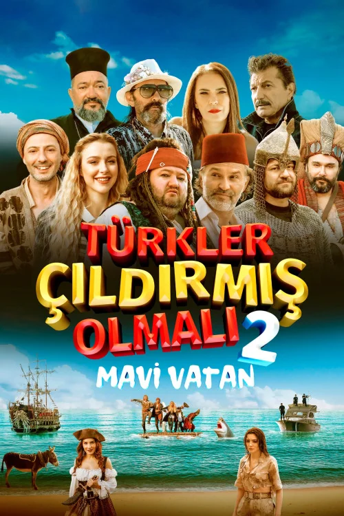 Türkler Çildirmis Olmali 2: Mavi Vatan Poster