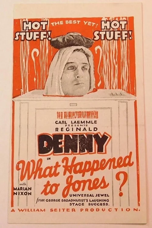 What Happened to Jones? Poster