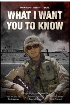 What I Want You to Know Poster