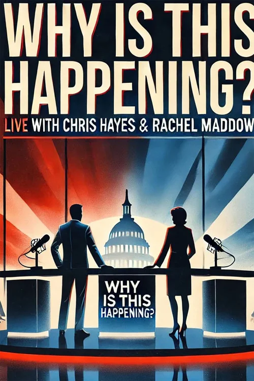 Why Is This Happening? Live with Chris Hayes & Rachel Maddow Poster