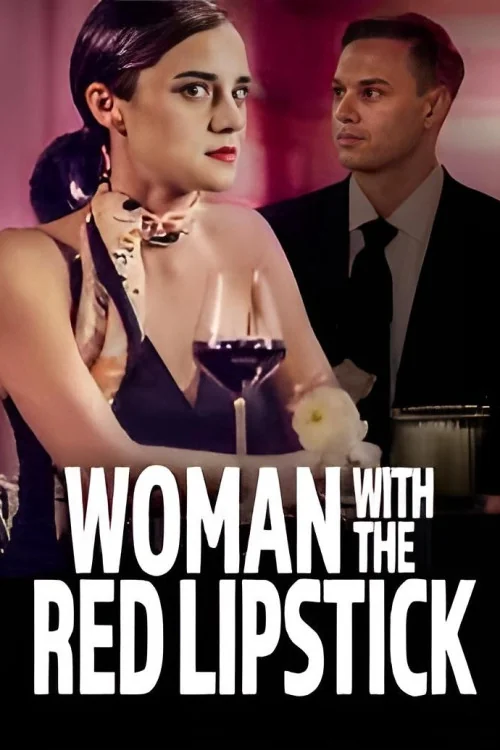 Woman with the Red Lipstick Poster