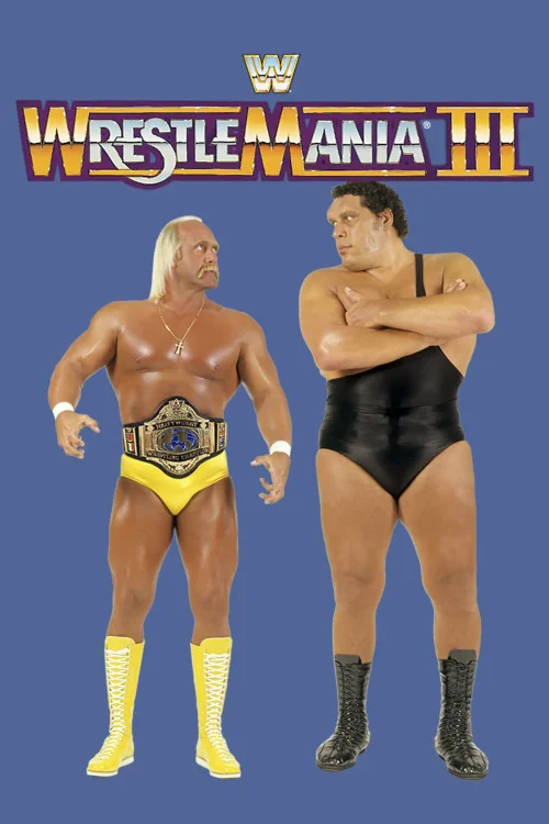 WrestleMania III Poster