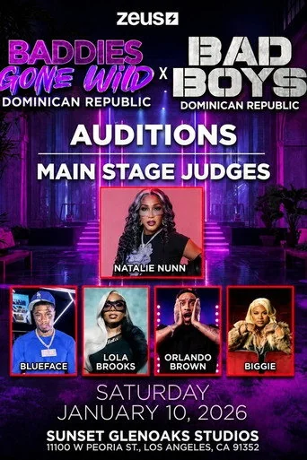 Baddies Gone Wild x Bad Boys: Dominican Republic Auditions Poster
